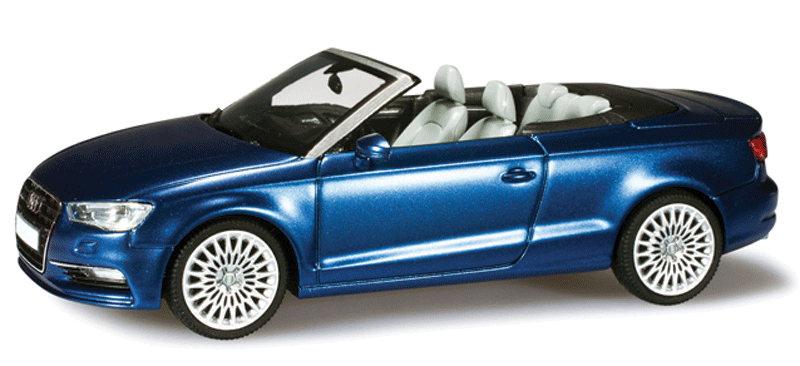 Audi A3 Convertible - Assembled -- Blue