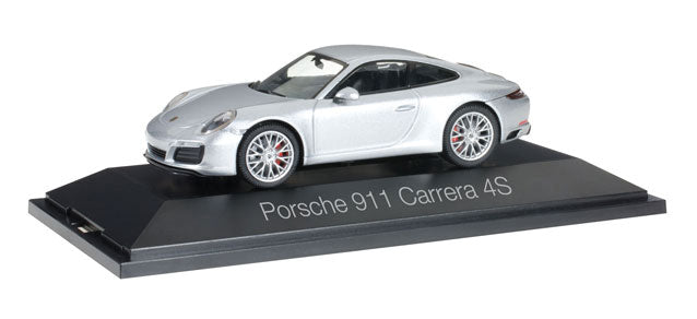 Porsche 911 Carreara 4 S Coupe - Assembled -- Silver