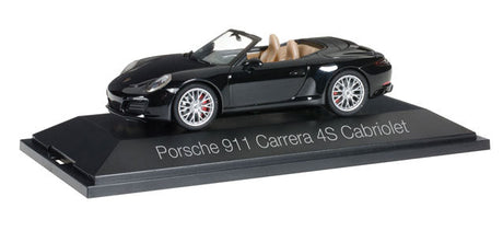 Porsche 911 Carreara 4 S Convertible - Assembled -- Black