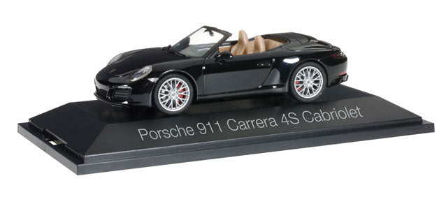 Porsche 911 Carreara 4 S Convertible - Assembled -- Black