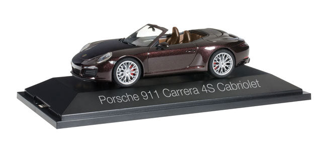 Porsche 911 Carreara 4 S Convertible - Assembled -- Mahogany