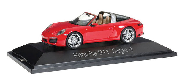 Porsche 911 Targa 4 Convertible - Assembled -- Red