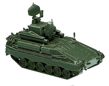 Roco Mini-Tanks Modern German Army BW - Armored Vehicles -- Roland II Armored Surface-to-Air Missile Launcher