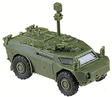 Roco Mini-Tanks Modern German Army (BW) - Armored Vehicles -- Fennek 4x4 Recon Vehicle