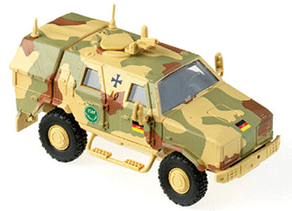 Roco Mini-Tanks Modern German Army BW - Armored Vehicles -- Dingo Armored Truck w/ISAF Markings