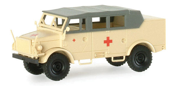 Borgward Heavy Truck -- German Red Cross