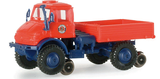 Unimog U416 Hy-Rail Flatbed