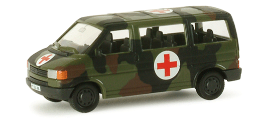Modern German Army (BW) - Light Trucks -- Volkswagen T4 Paramedic Personnel Van