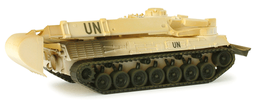 United Nations - UN - Armored Vehicles -- Dachs (Badger) Armored Recovery Unit w/Excavator