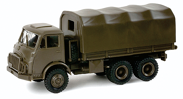 Modern German Army (BW) Medium Trucks -- Steyr 680 6x6 Cargo/Personnel Carrier w/Canvas Cover