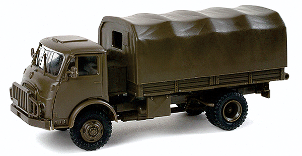 Modern German Army (BW) Medium Trucks -- Steyr 680 4x4 Cargo/Personnel Carrier w/Canvas Cover