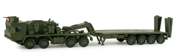 Herpa Military Modern German Army (BW) Heavy Trucks -- Tank Transport Elefant 630-1