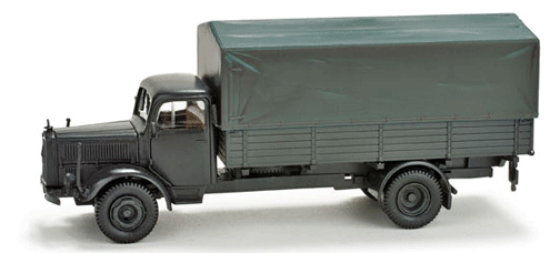 Minitanks German Army Truck - Kit -- Mercedes L4500 w/Canvas Cover