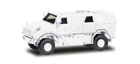 ATF Dingo Armored Truck - Assembled -- United Nations (white)