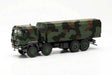 Iveco Trakker 8x8 Covered Flatbed Truck - Assembled -- Green Camouflage