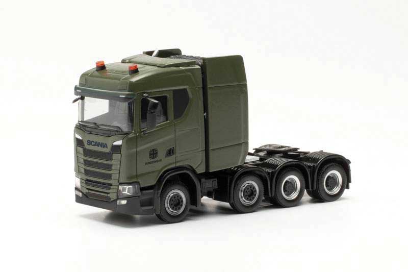 Scania CS 20 HD Tractor - Assembled -- German Army (green)
