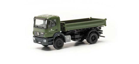 Mercedes-Benz Axor Dump Truck - Assembled -- German Army (green, German Lettering)