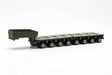 Goldhofer 8-Axle Lowboy Trailer - Assembled -- Green