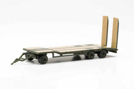 Goldhofer Tu3 3-Axle Lowboy Trailer - Assembled -- Green