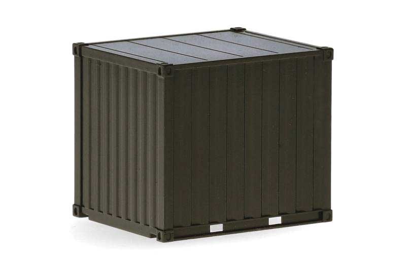 10' Container - Assembled -- Army Brown