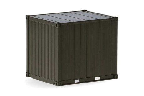 10' Container - Assembled -- Army Brown
