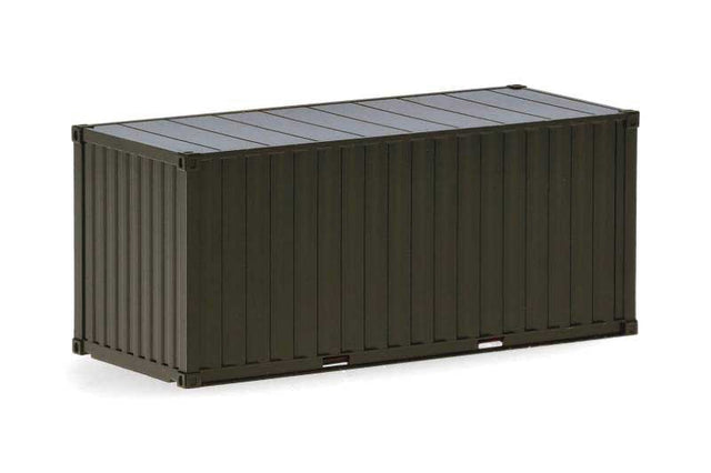 20' Container - Assembled -- Army Brown