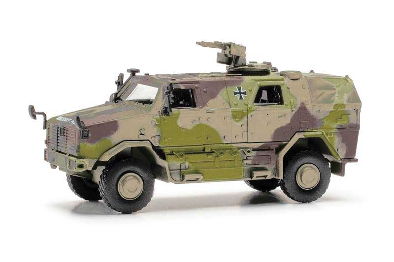 ATF Dingo Armored Truck - Assembled -- German Forces (sand camouflage, German Lettering)