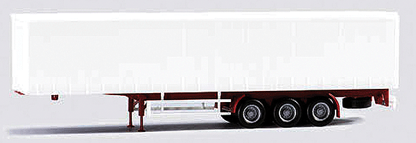 Trailer curtain canvas