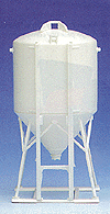 Truck Accessories -- Upright Powdered Cement Silos