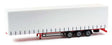 Curtain Canvas Trailer Only -- White, Red