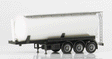 European Semi Trailers -- 3-Axle Bulk Dry Lading Tank Trailer-1