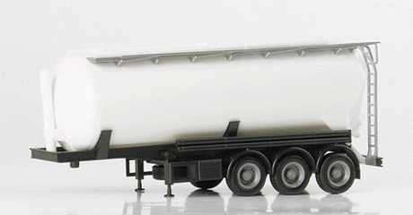 European Semi Trailers -- 3-Axle Bulk Dry Lading Tank Trailer-1