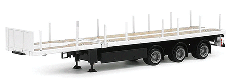 Trailer Only -- 3-Axle Nooteboom Teletrailer