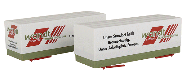 Trailers pkg(2) -- Truck Boxes - "Wandt"