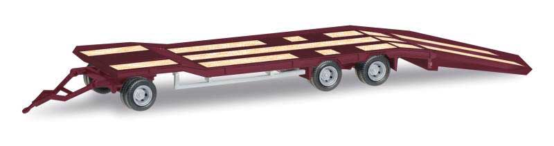 Goldhofer 3-Axle Equipment Trailer - Assembled -- Various Standard Colors-2