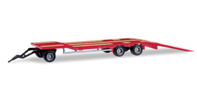 Goldhofer Equipment Float Trailer - Assembled -- Red