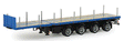Tractor/Trailers -- 4-Axle Tele Trailer