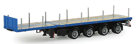 Tractor/Trailers -- 4-Axle Tele Trailer