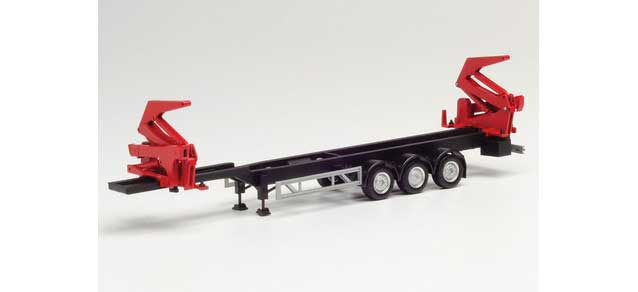 Side-Loader Container Trailer - Assembled -- Various Standard Colors