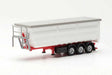 Covered 3-Axle Dump Trailer - Assembled -- Various Colors
