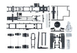 Mercedes Actros Chassis w/Roll-Off Mechanism