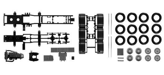 4-Axle Chassis For Mercedes Actros SLT -- pkg(2)