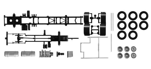 Volvo FH 3-Axle Chassis - Kit -- pkg(2)