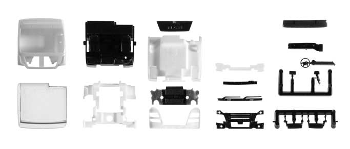 MAN TGX XXL Cab Kit, No Deflectors -- pkg(2)
