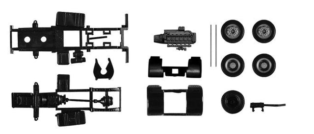 MAN F8 2 Axle Tractor Chassis -- pkg(2)