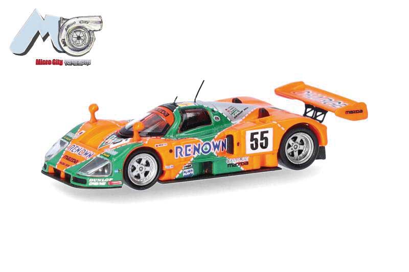 Mazda 787B - Assembled -- #55 (orange, green)