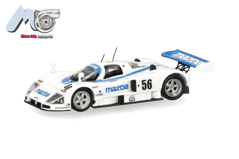 Mazda 787B - Assembled -- Mazda #56 (white, blue)-1
