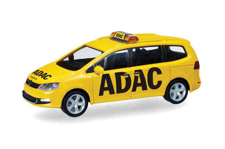 Volkswagen Sharan Passenger Van - Assembled -- ADAC (yellow, black, German lettering)