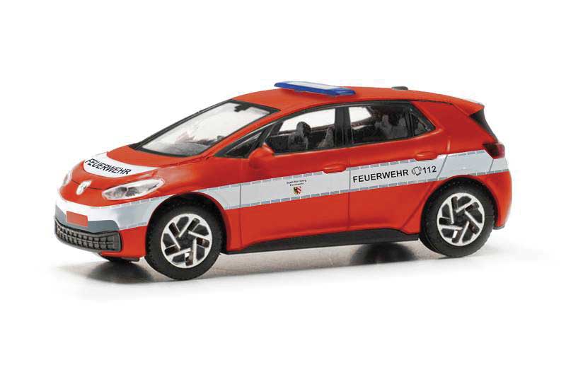 Volkswagen ID 3 Station Wagon - Assembled -- Fire Department (red, white, German Lettering)