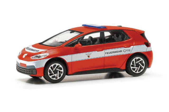 Volkswagen ID 3 Station Wagon - Assembled -- Fire Department (red, white, German Lettering)